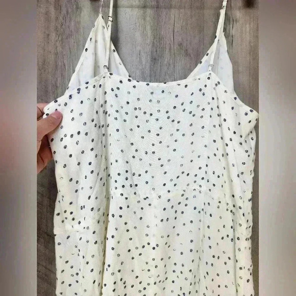 Rails Frida Speckled Dot Midi Flouce Dress Size Large Women's - Picture 13 of 14